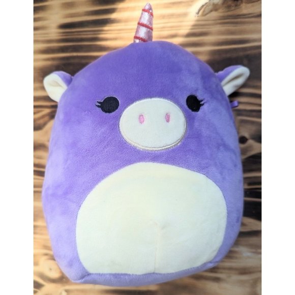 Squishmallows ASTRID the Purple Unicorn 8” Plush Stuffed Animal Toy by Kellytoy - Picture 1 of 10